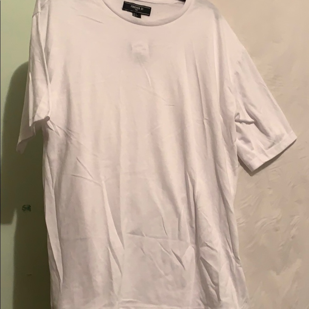 Plain white shirt